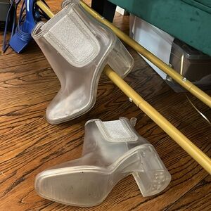 Jeffrey Campbell heeled Rainy Boots 🌂